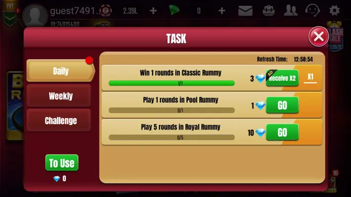 Rummy Comfun android App screenshot 9