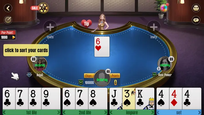 Rummy Comfun android App screenshot 4