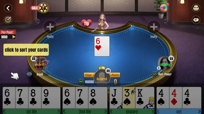 Rummy Comfun android App screenshot 5